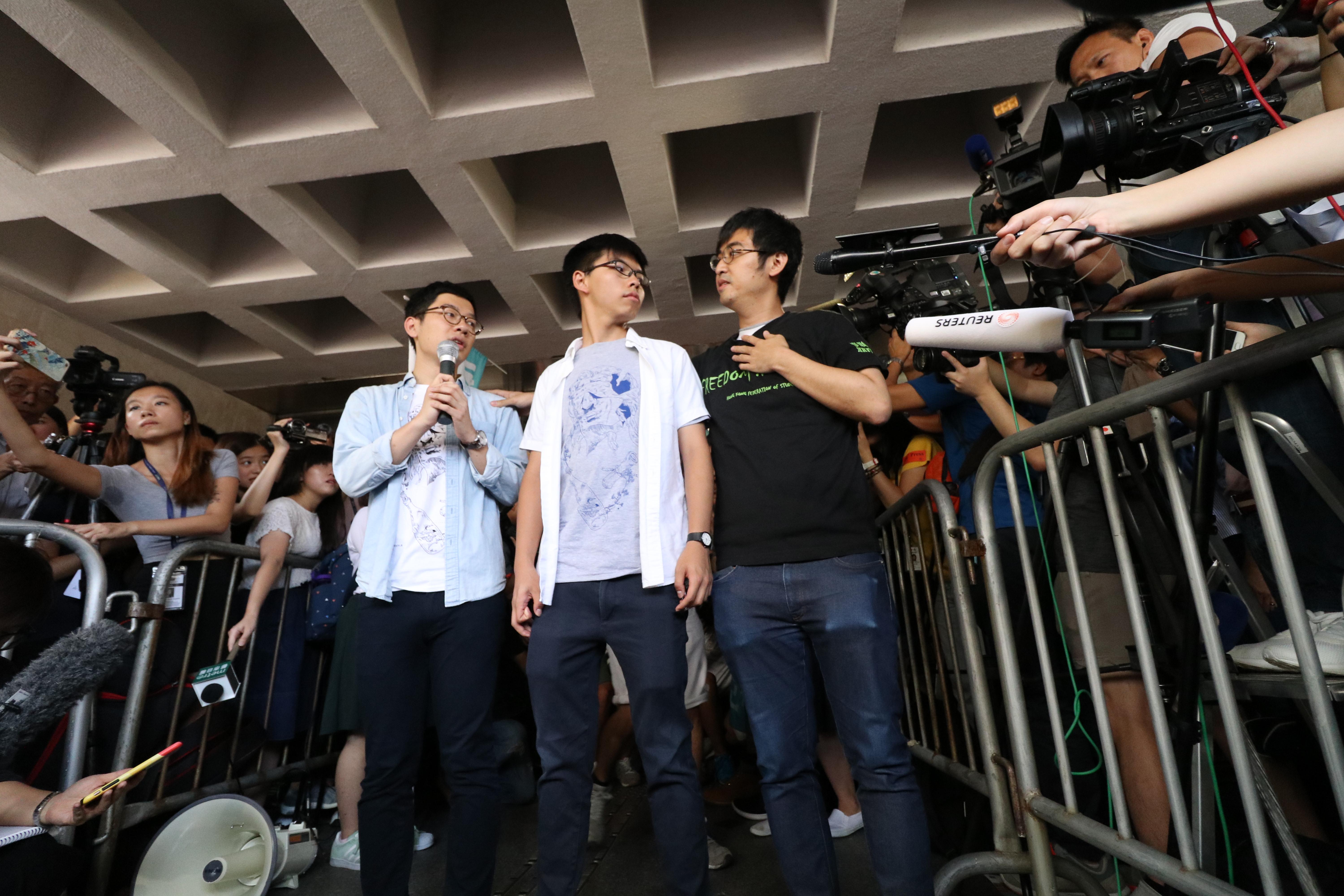 上訴庭批三人不僅行為犯法　精神也凌駕法律