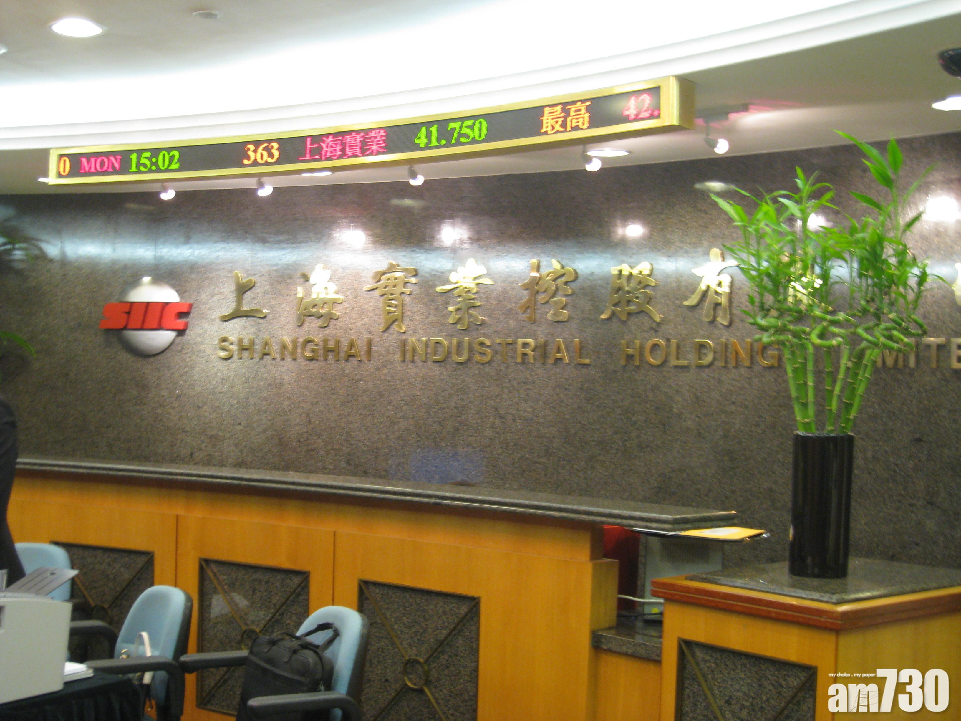 上海實業派息46仙