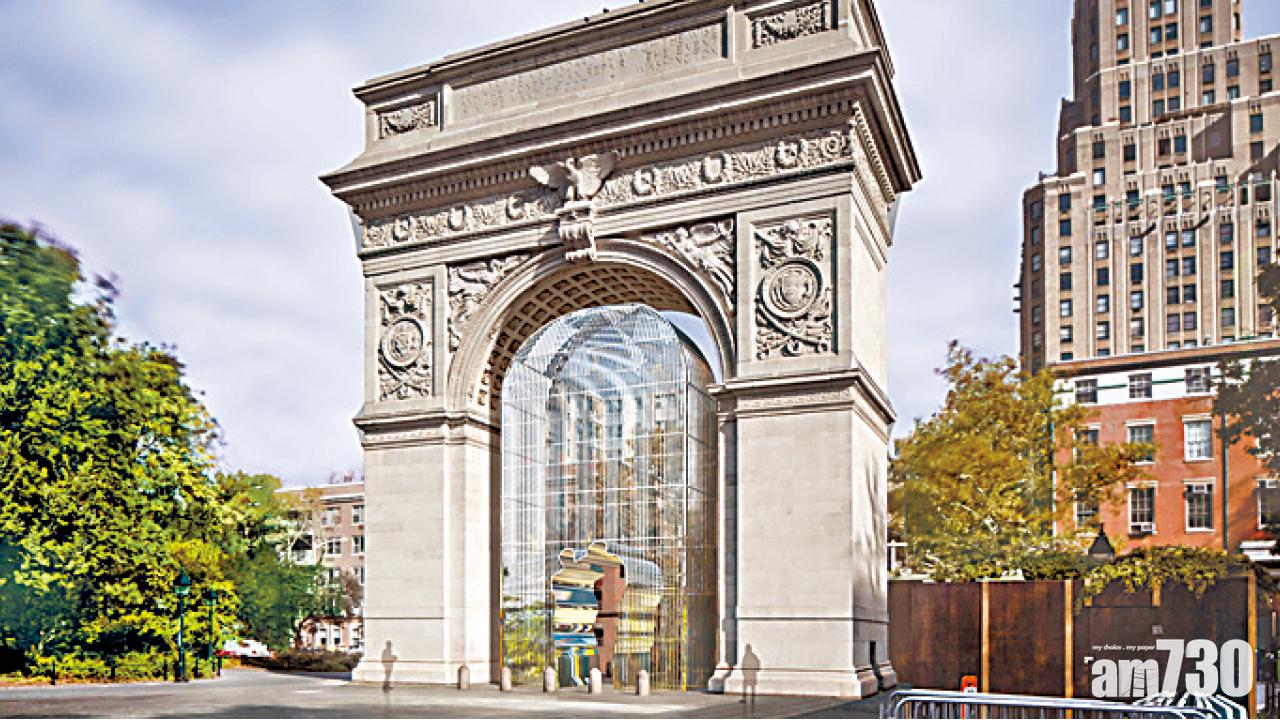 紐約市內置300圍欄  艾未未新作遇反對