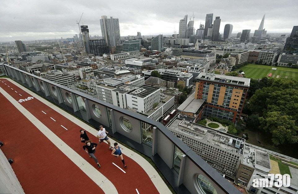 天台闢跑徑 上班族開步