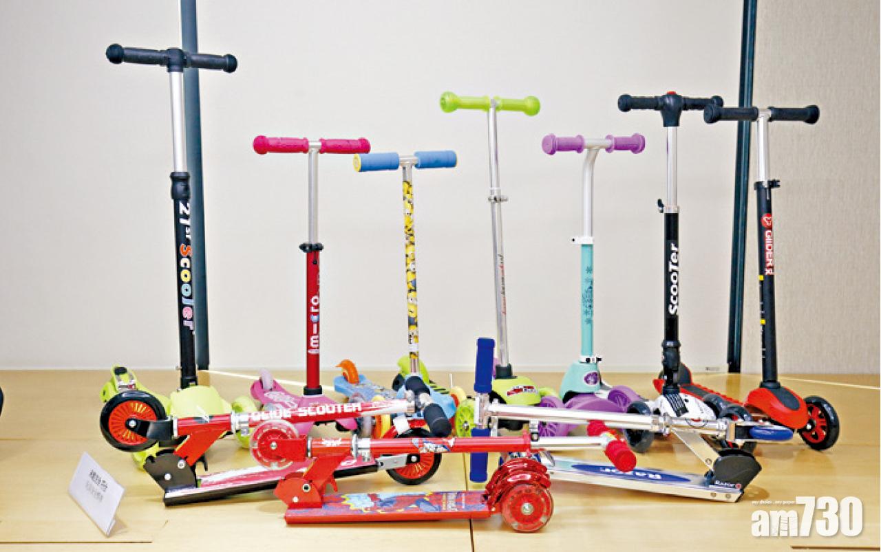 5款滑板車易夾手  手柄含PAHs或致敏