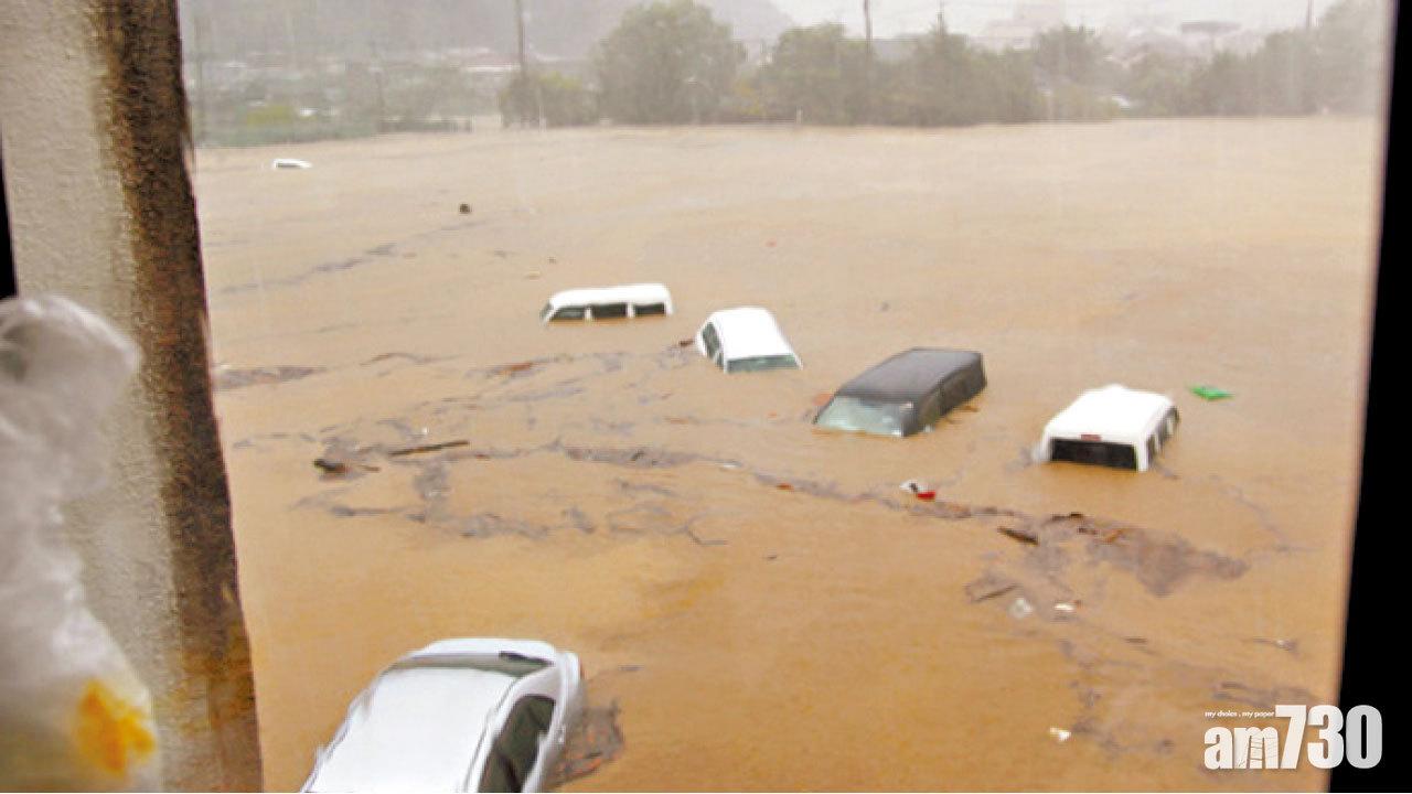 登陸九州帶來豪雨 「泰利」今影響東京