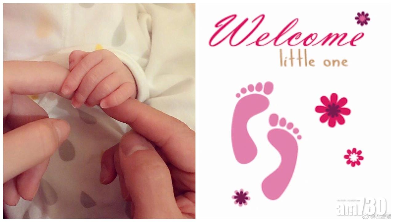 郭富城曬一家三口手牽手合照