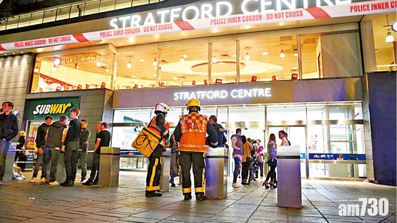 倫敦商場外潑腐液 6傷惹恐襲驚魂