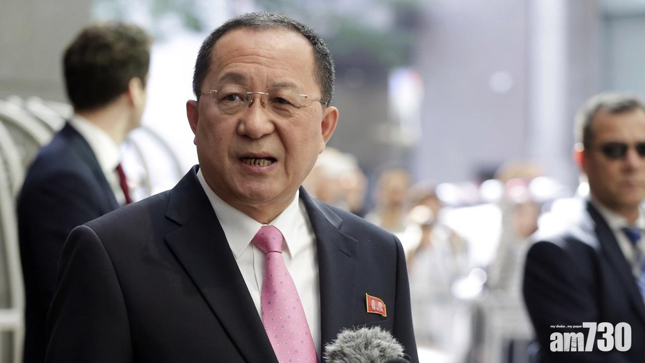 北韓外長指特朗普宣戰  平壤有權擊落美軍轟炸機