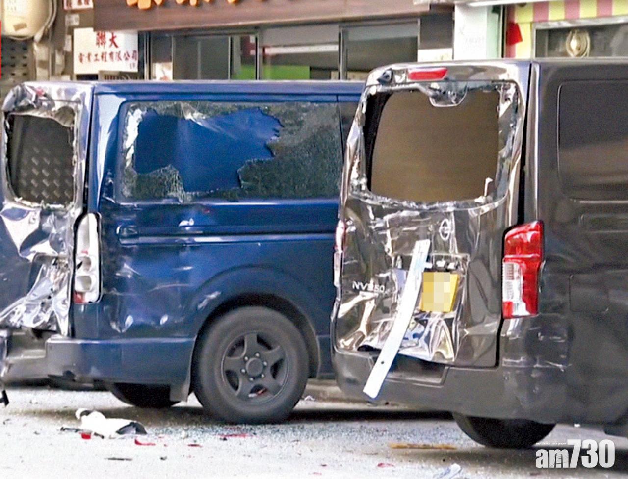 貨車失控橫掃13車1人傷