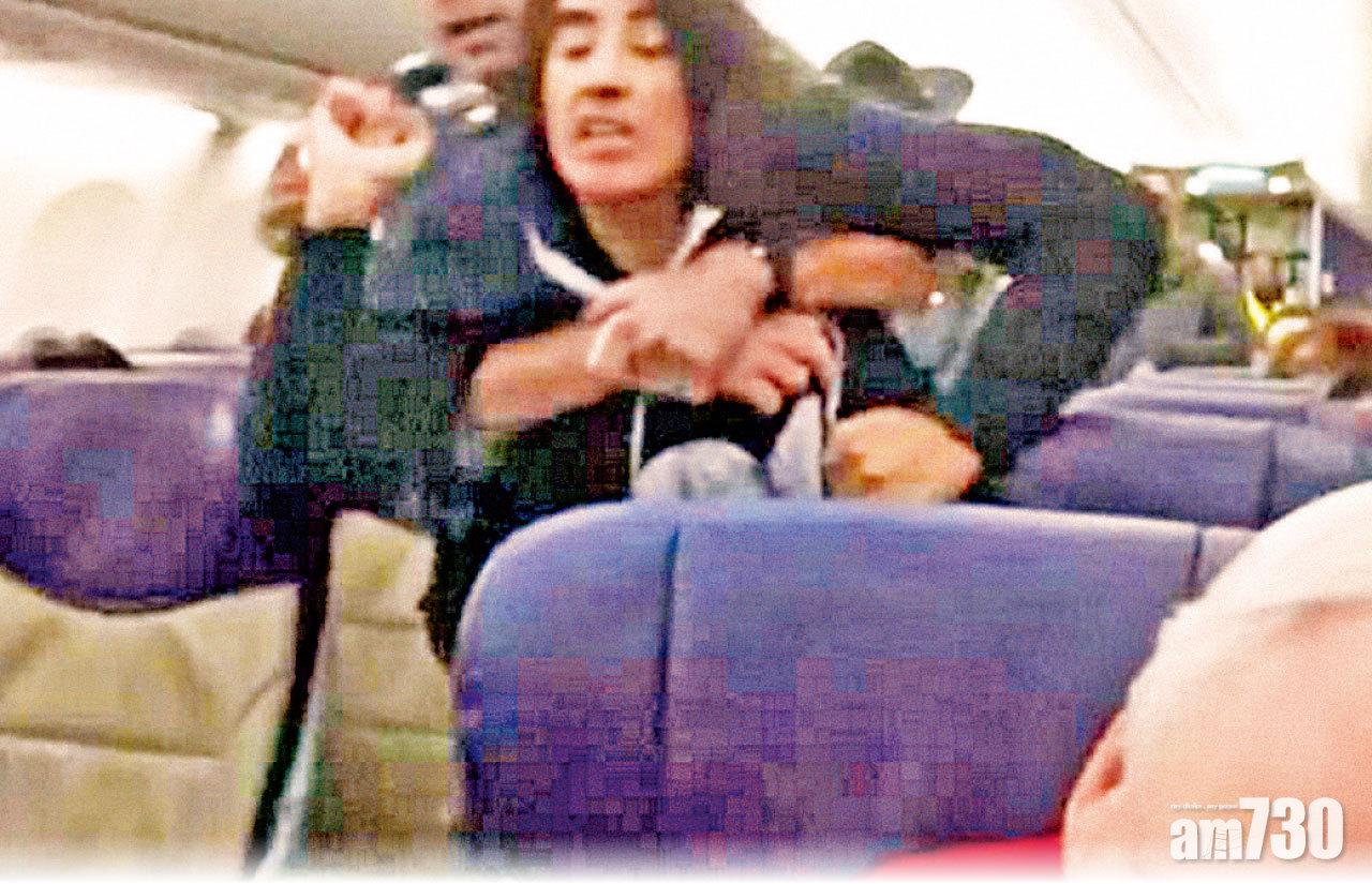 與犬同機怕敏感症發作 女乘客遭拖下機 