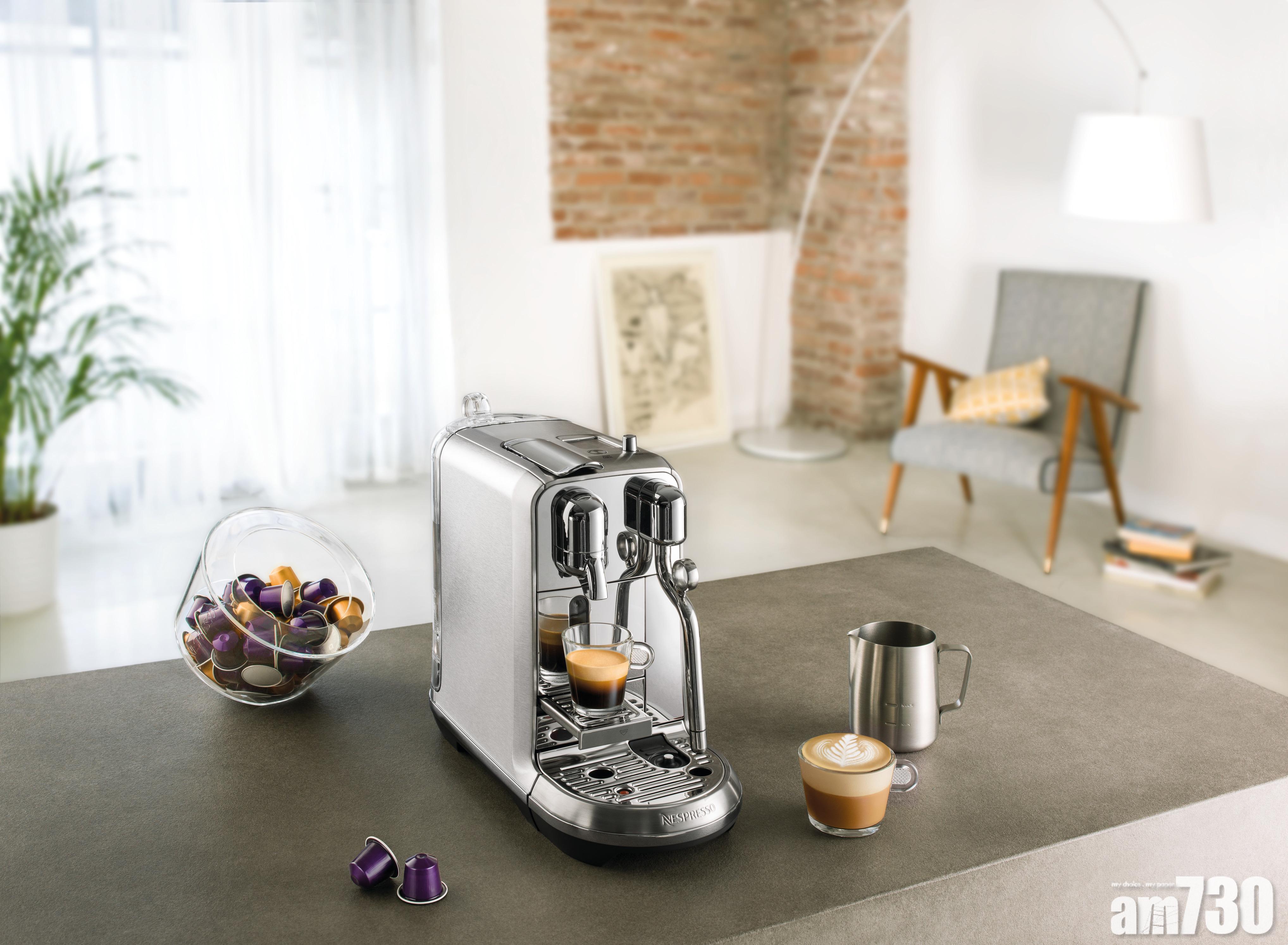 人人都是咖啡師　Nespresso全新Creatista  Plus咖啡機