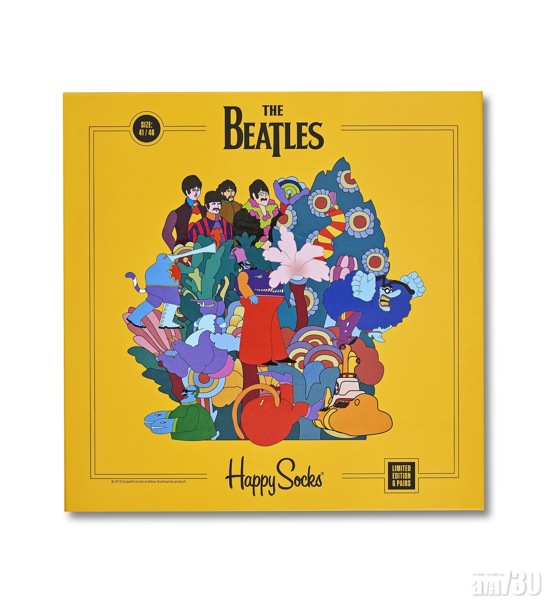 Happy Socks x The Beatles 系列