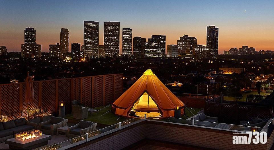 豪華露營 天台獵奇