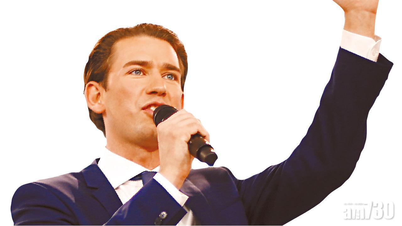 右傾政黨勝選 奧地利誕最年輕總理