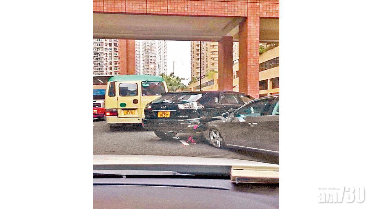 疑避緝毒 衝出「車陣」 兩關員人肉擋車受傷