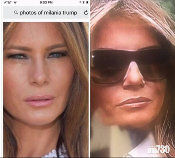 【有片】假鼻戴眼鏡遮樣 特朗普老婆替身曝光？