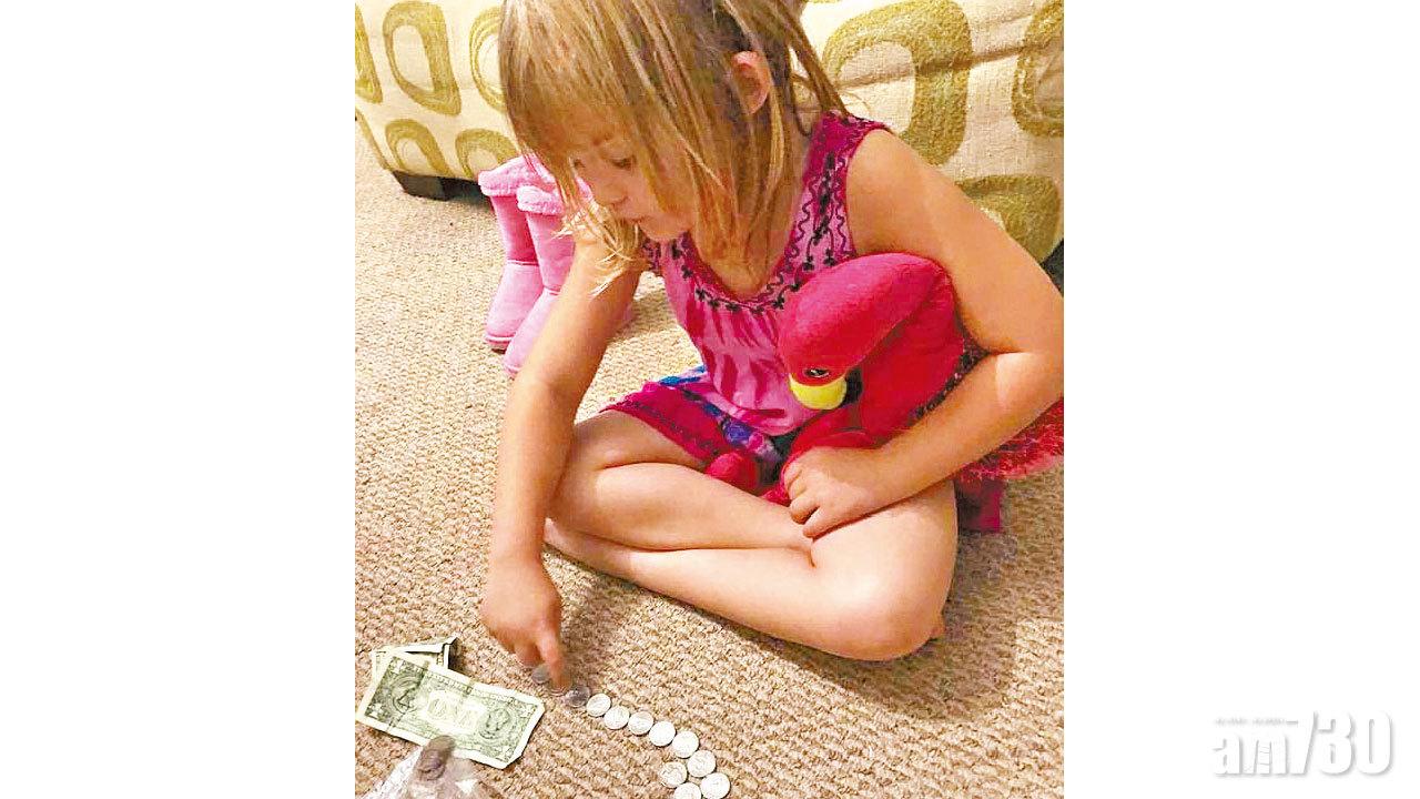 5歲女清空錢罌 只盼同學有奶飲