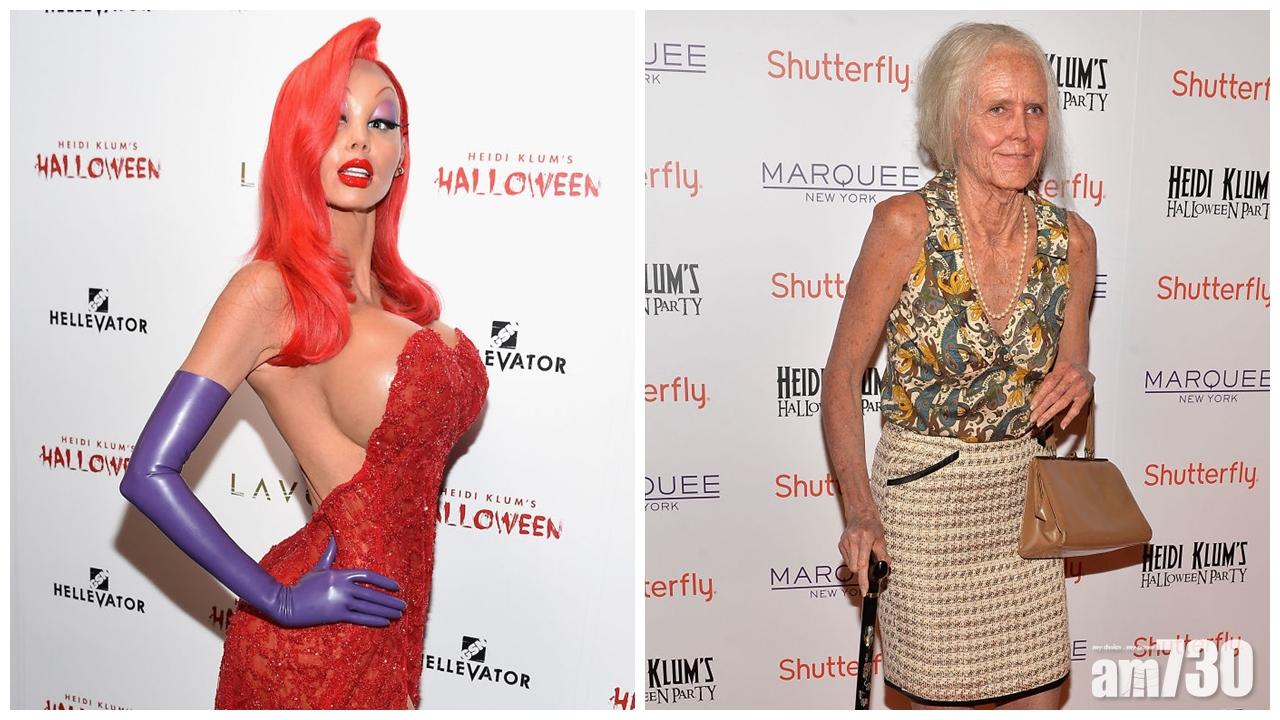 超模Heidi Klum化身萬聖節女王