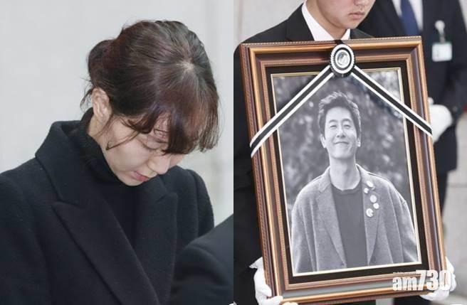 【即時娛樂】金柱赫今出殯 女友憔悴哭別