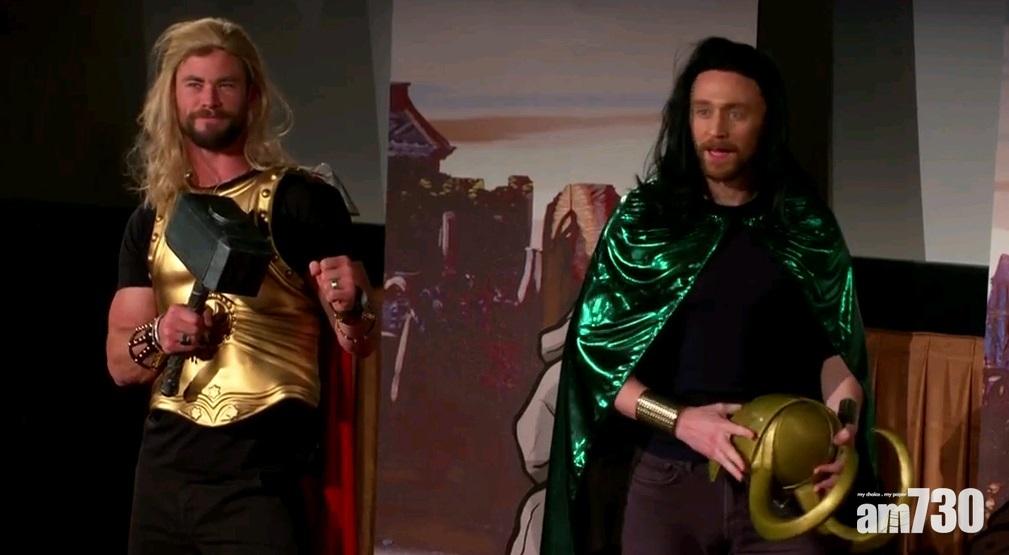 突現身玩轉戲院　雷神眾星演4D版本