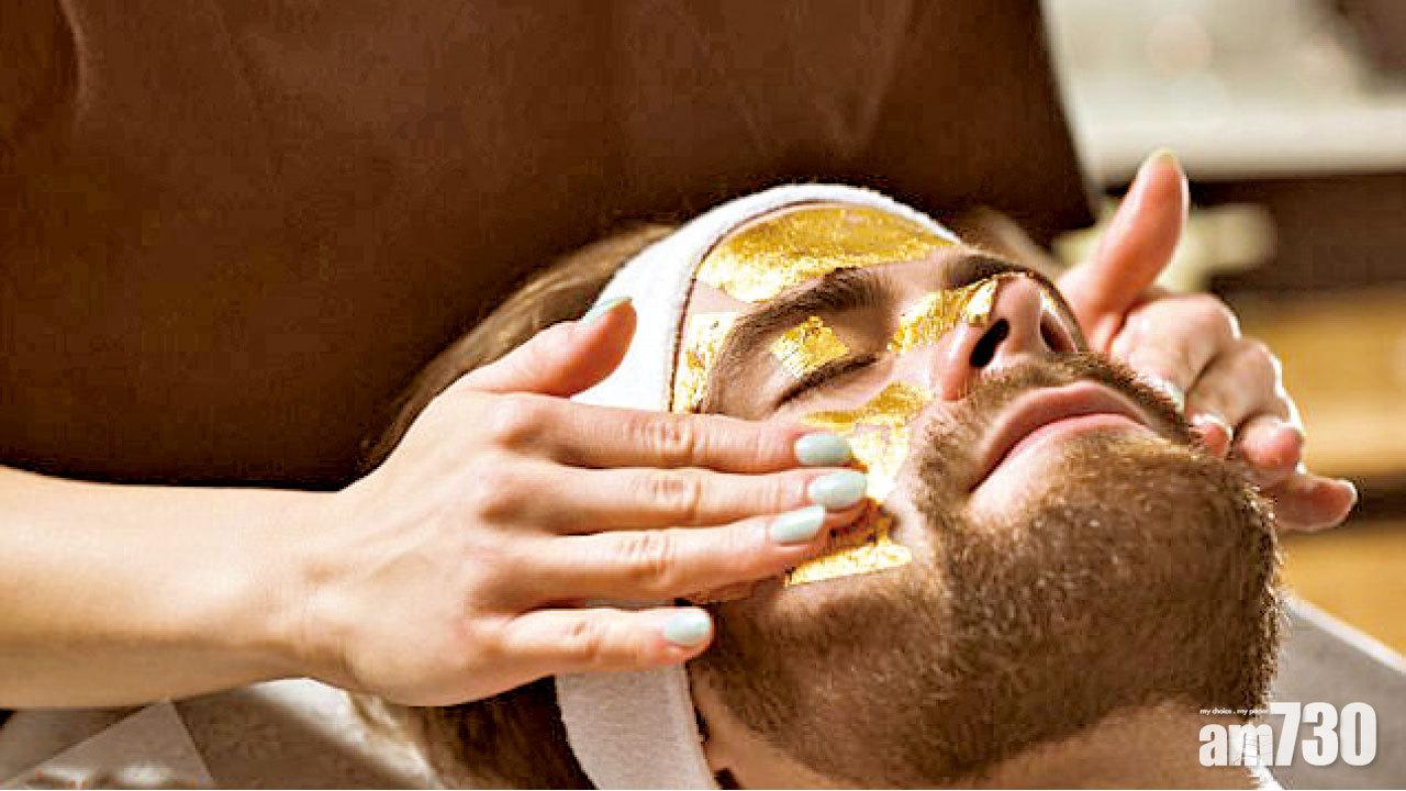 臉上貼金塑男神