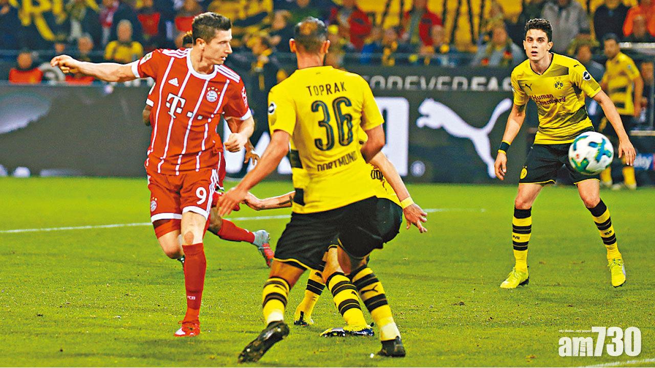 拜仁榜首戰挫多蒙特