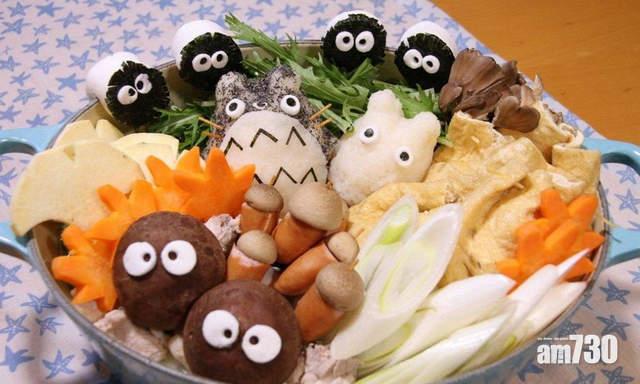 百變蘿蔔蓉化身卡通人物