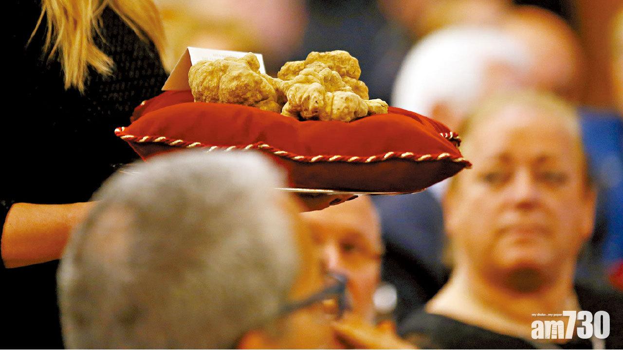 港人68萬元 投得白松露王