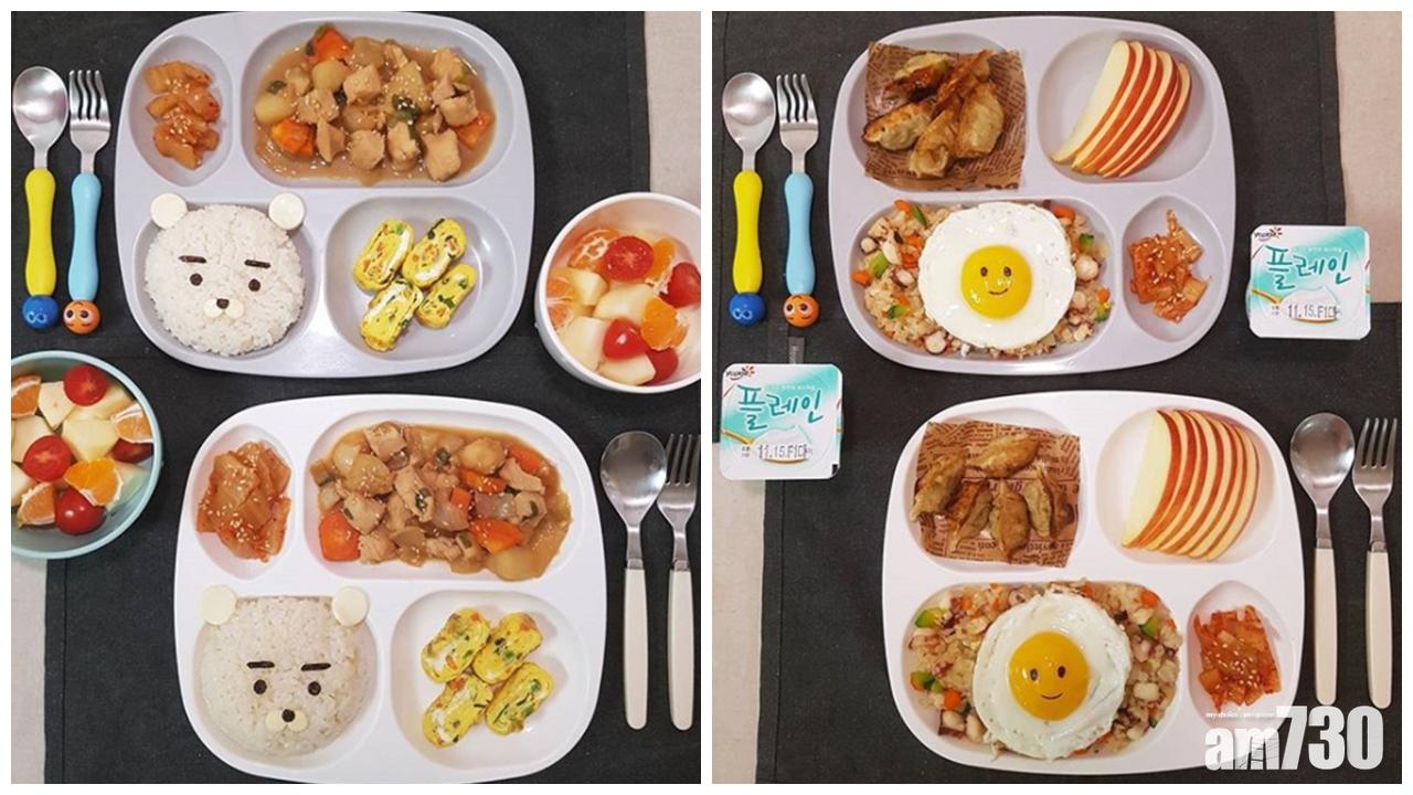 韓國媽媽可愛營養便當