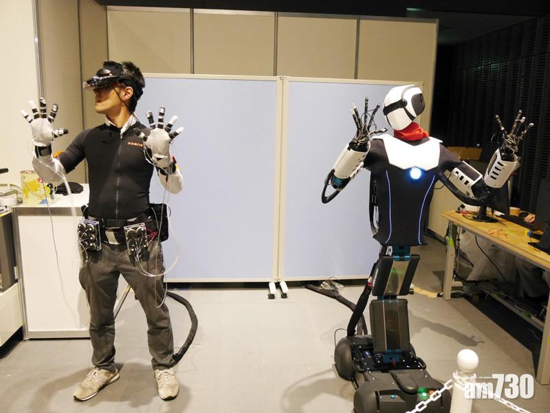 日本開發遙距同步機械人