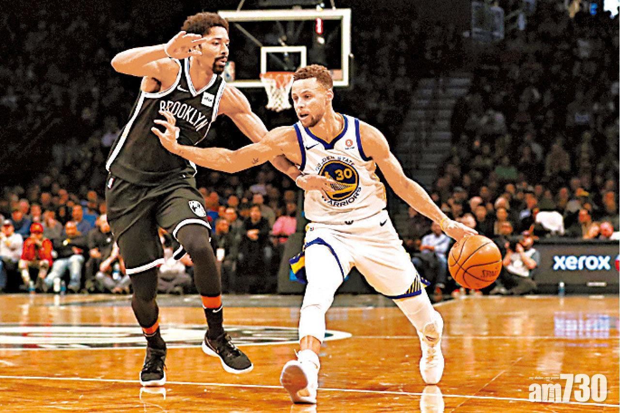 居里入今季新高39分　勇士挫籃網