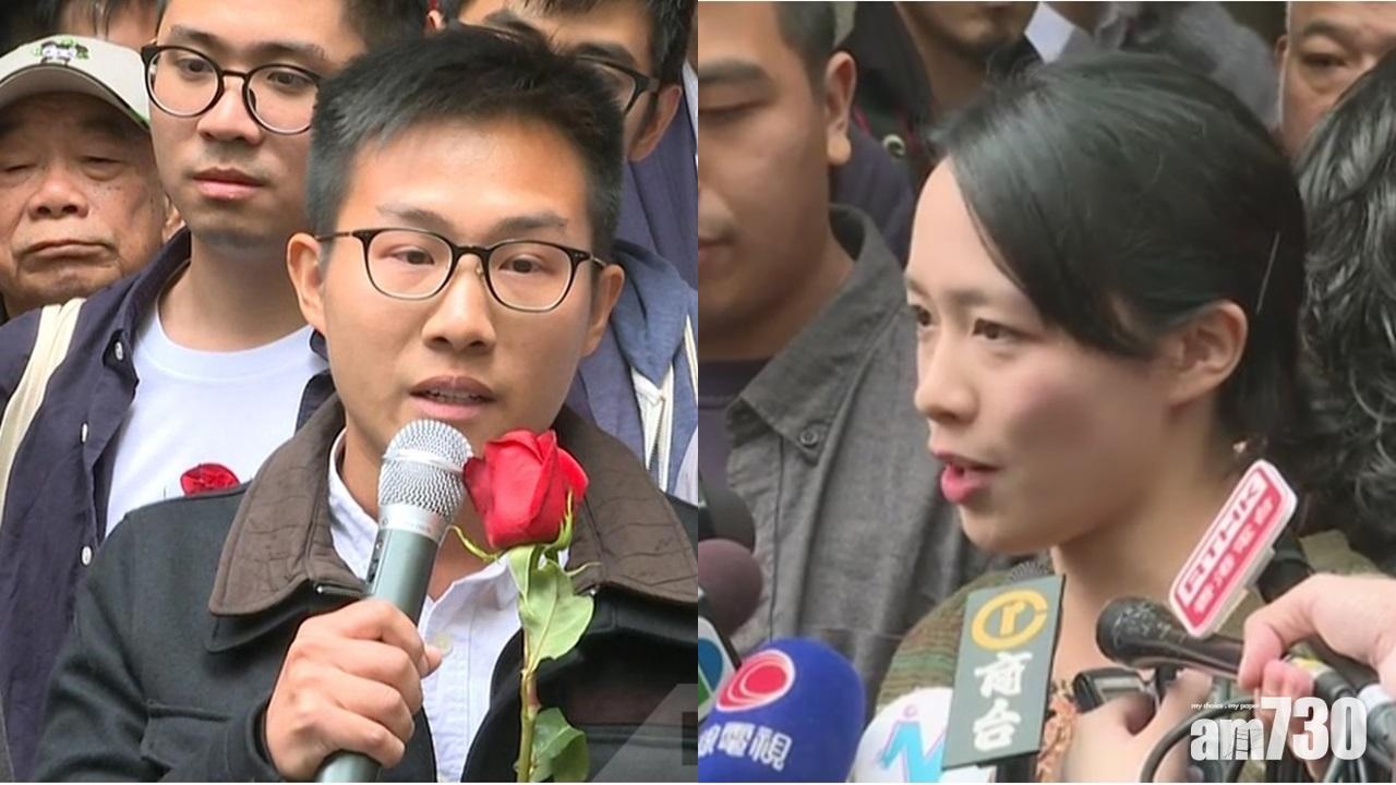 黃浩銘感謝袁國強  何潔泓：監禁不會改變意志