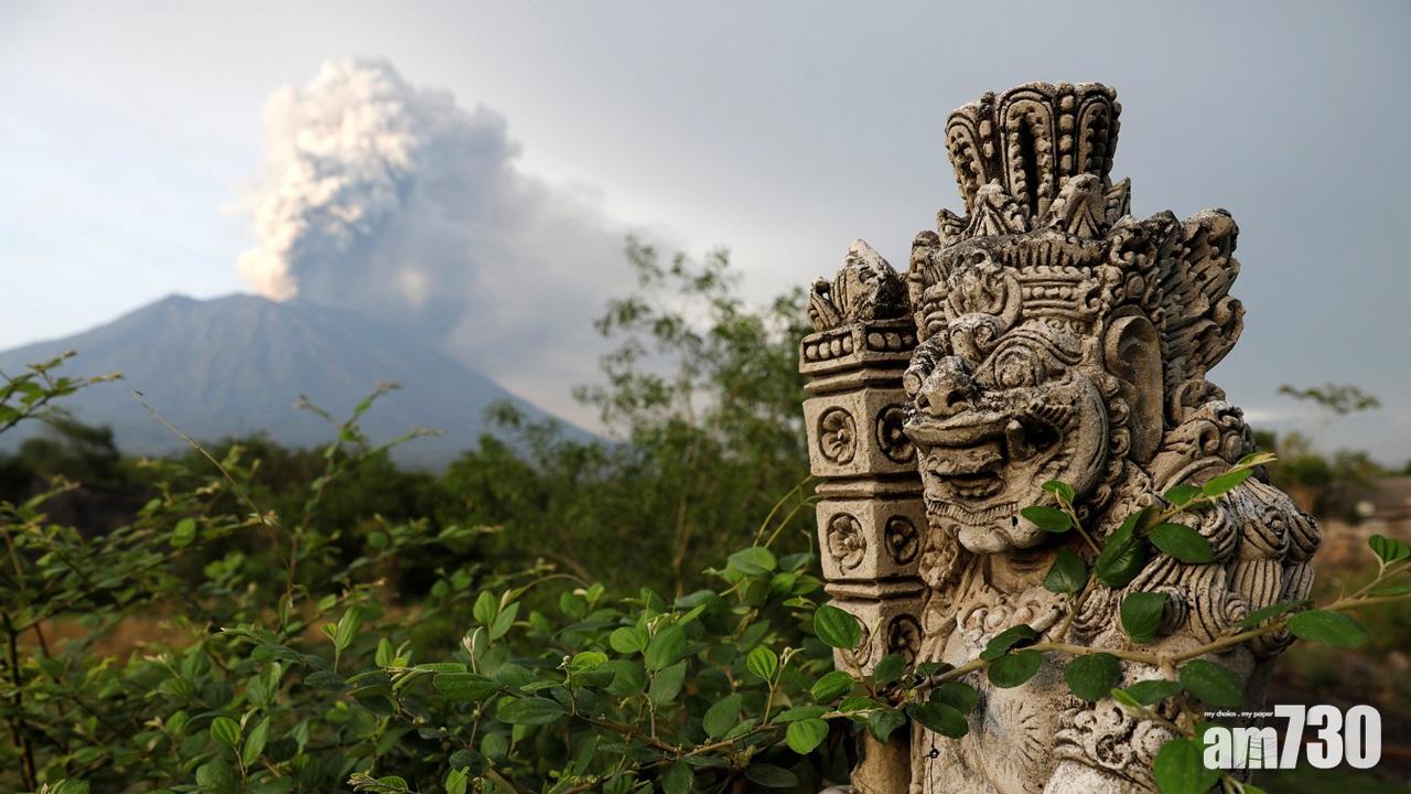 阿貢火山持續噴發火山灰  機場繼續關閉