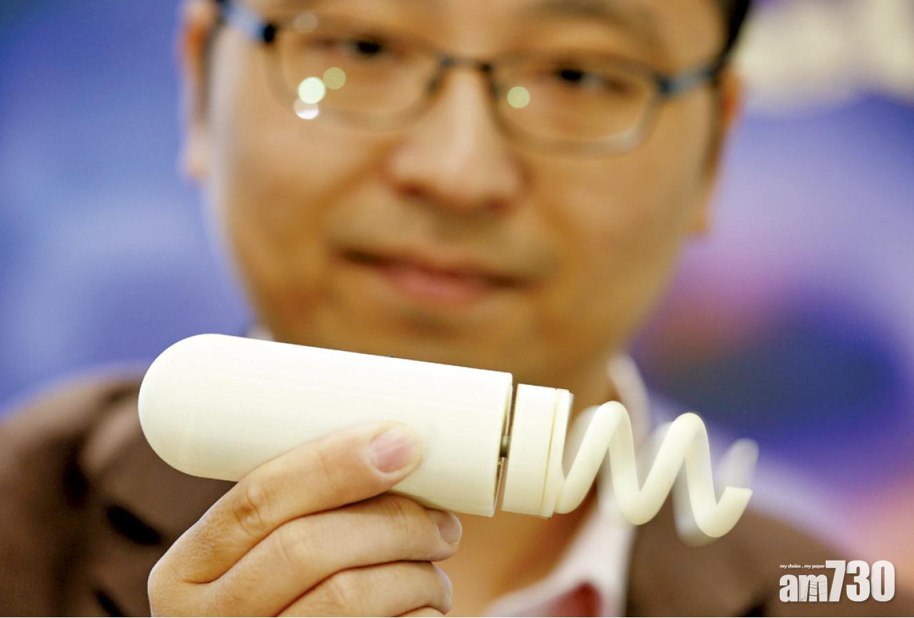 中大研究生物合成 微型機械人助疏通血管