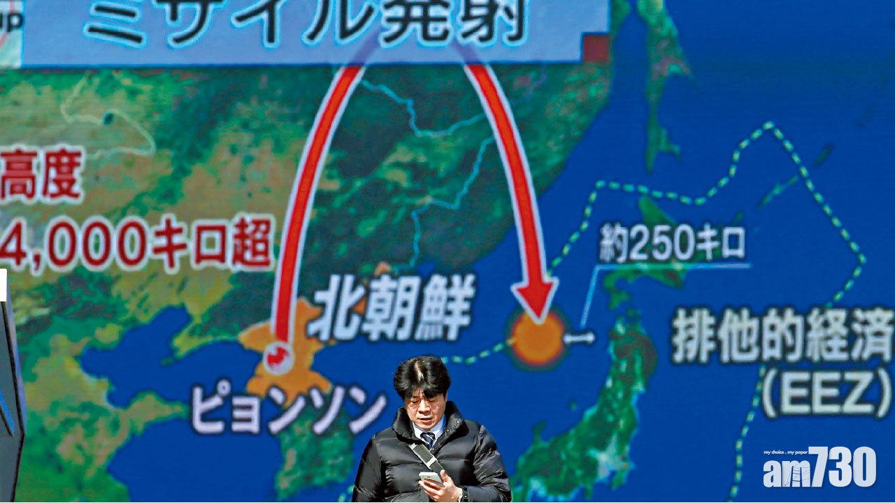 北韓暗夜射導彈 可襲美全境