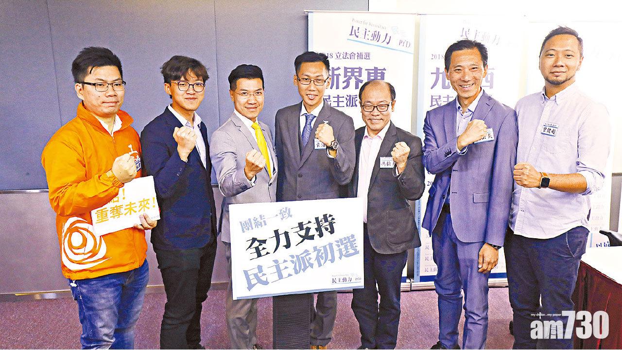 民主派初選定戰將  九西新東各3人競逐