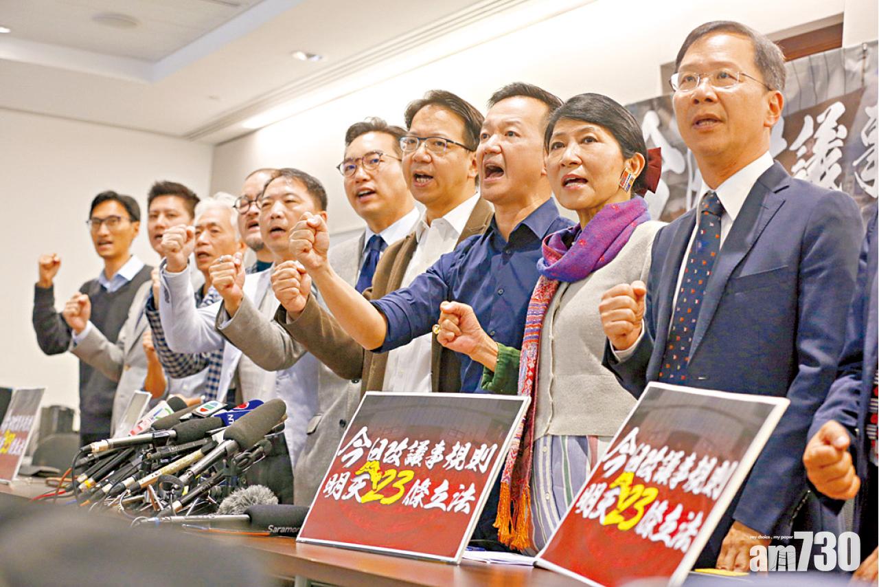 修改議規今開戰  梁君彥否認設硬死線