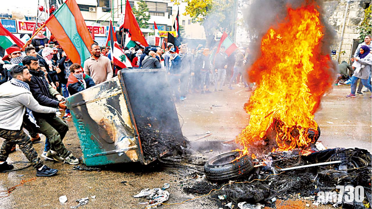 印尼黎巴嫩穆斯林 反耶城宣言  阿盟斥美釀危險