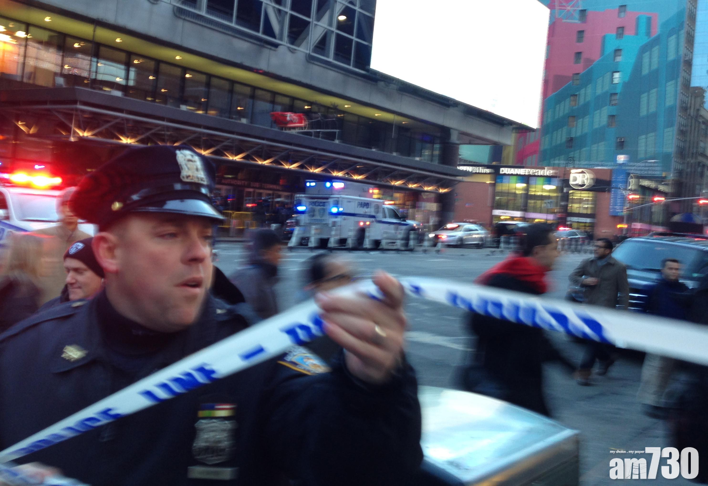 紐約時代廣場附近爆炸　一人被捕 