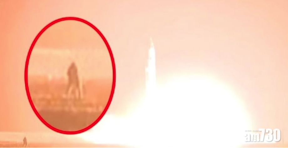 【有片】北韓試射導彈 攝影師疑被活活燒死