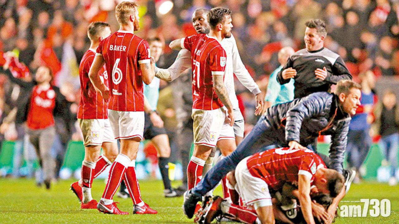 遭布里斯托城絕殺 紅魔聯賽盃衛冕失敗