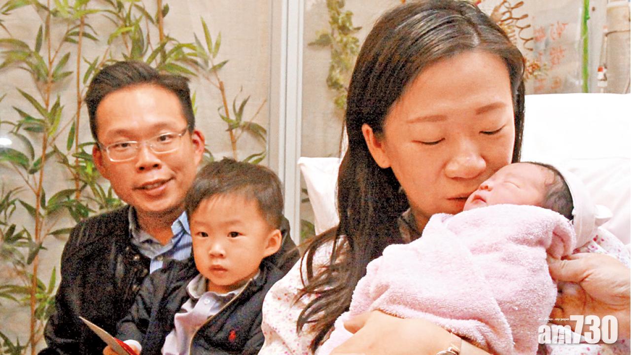 元旦5BB搶閘出世  父母均冀子女有和諧環境成長  