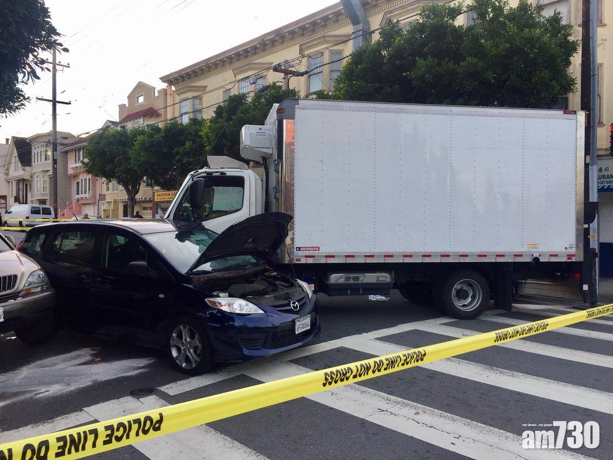 三藩市貨車撞傷7人　初步調查不涉恐襲