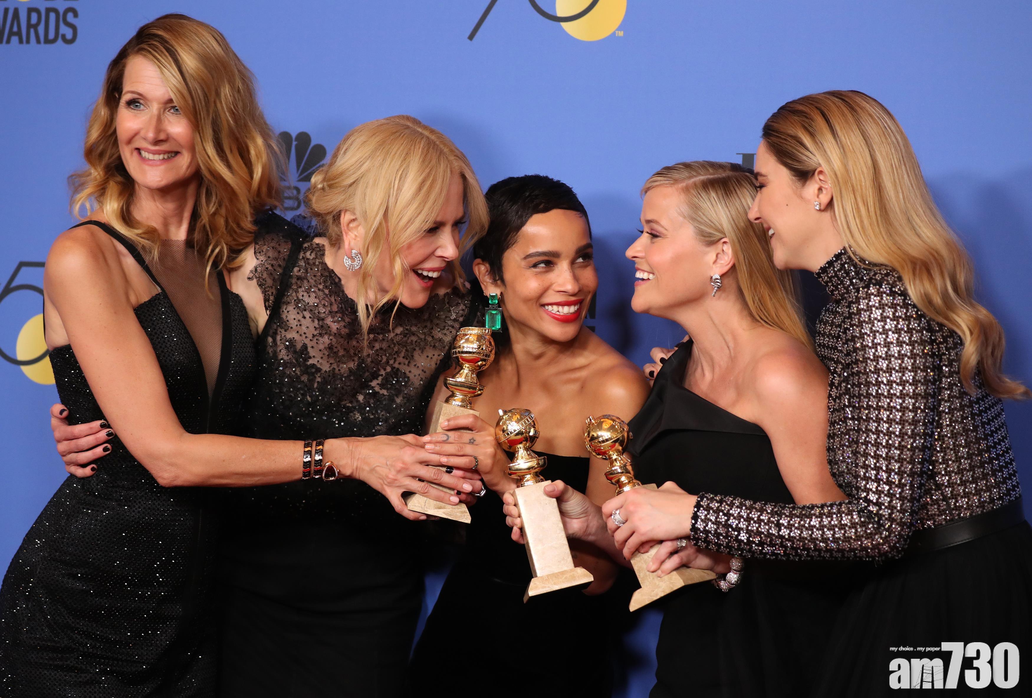 【金球獎】《小謊言》掃迷你劇/電視電影組4獎