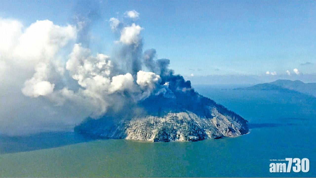 毫無先兆 巴國島民急撤 睡火山首爆恐釀海嘯