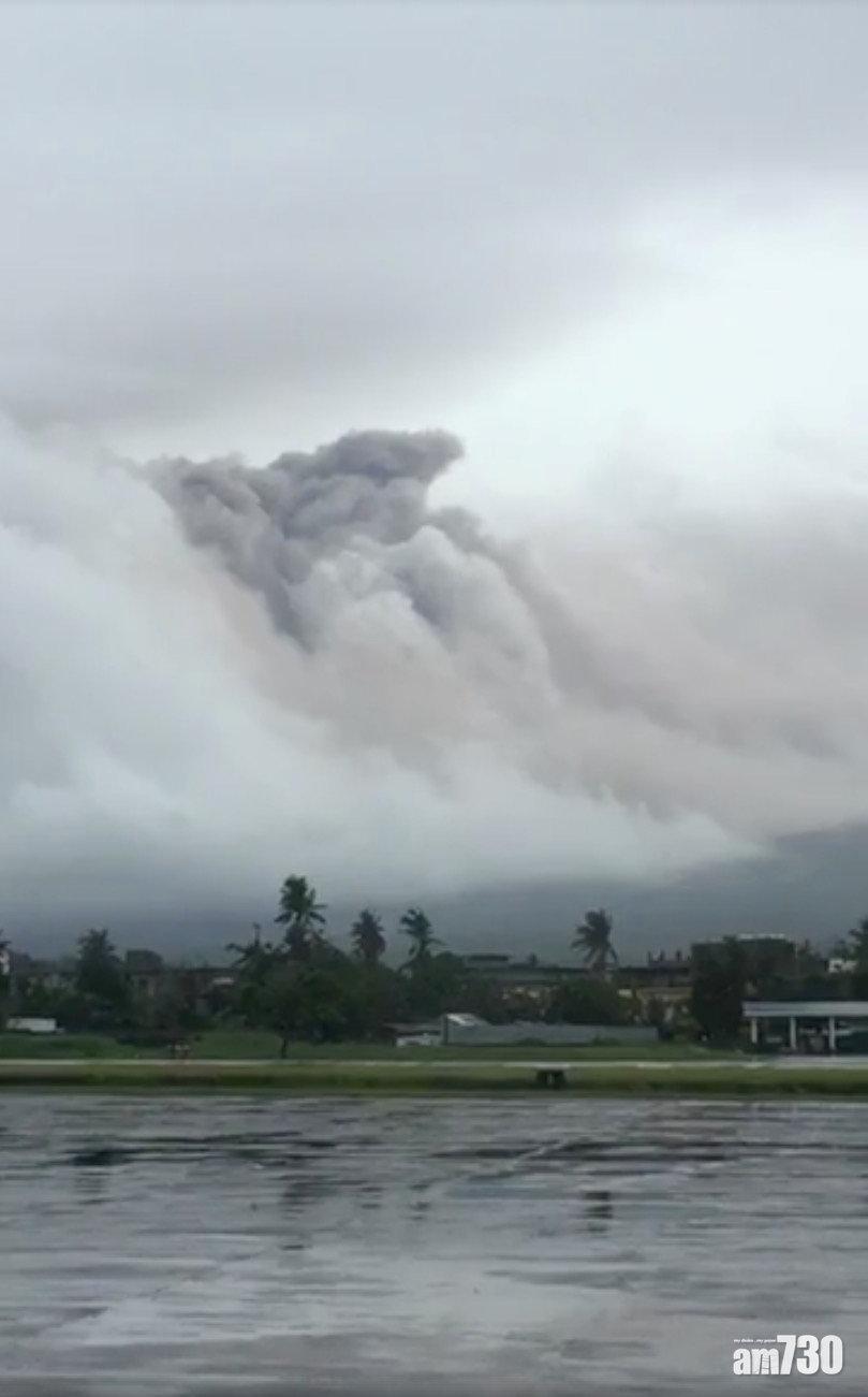 菲馬榮火山恐大爆發 1.2萬人急疏散