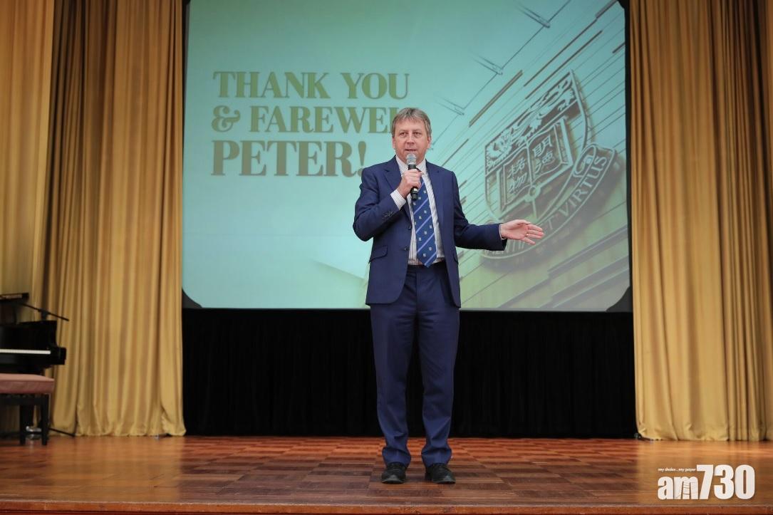 馬斐森出席港大送別會