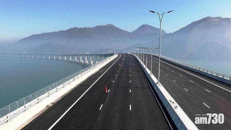 港珠澳大橋香港接線完工