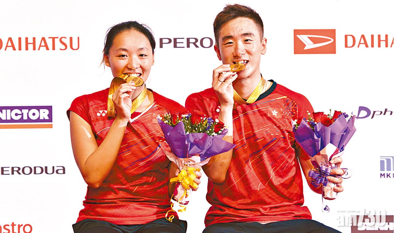 鄧俊文謝影雪 大馬羽毛球大師賽混雙奪冠