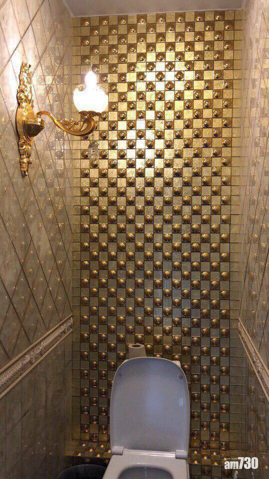 猶如博物館 俄大學高層廁所金碧輝煌