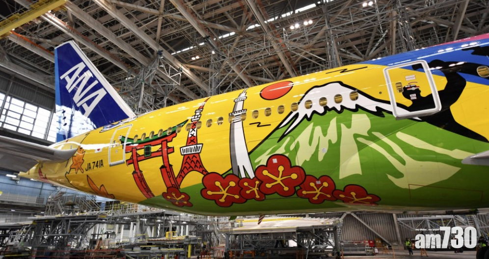 迎東京奧運 全日空客機「變身」