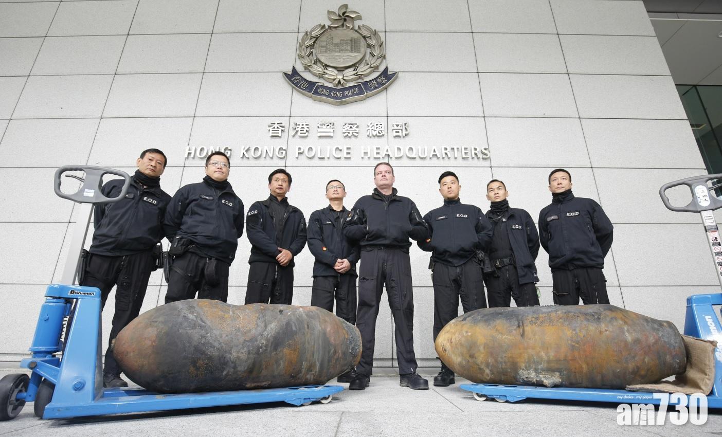 【多圖】沙中綫地盤千磅炸彈出土　拆彈專家：拆彈是世上最好工