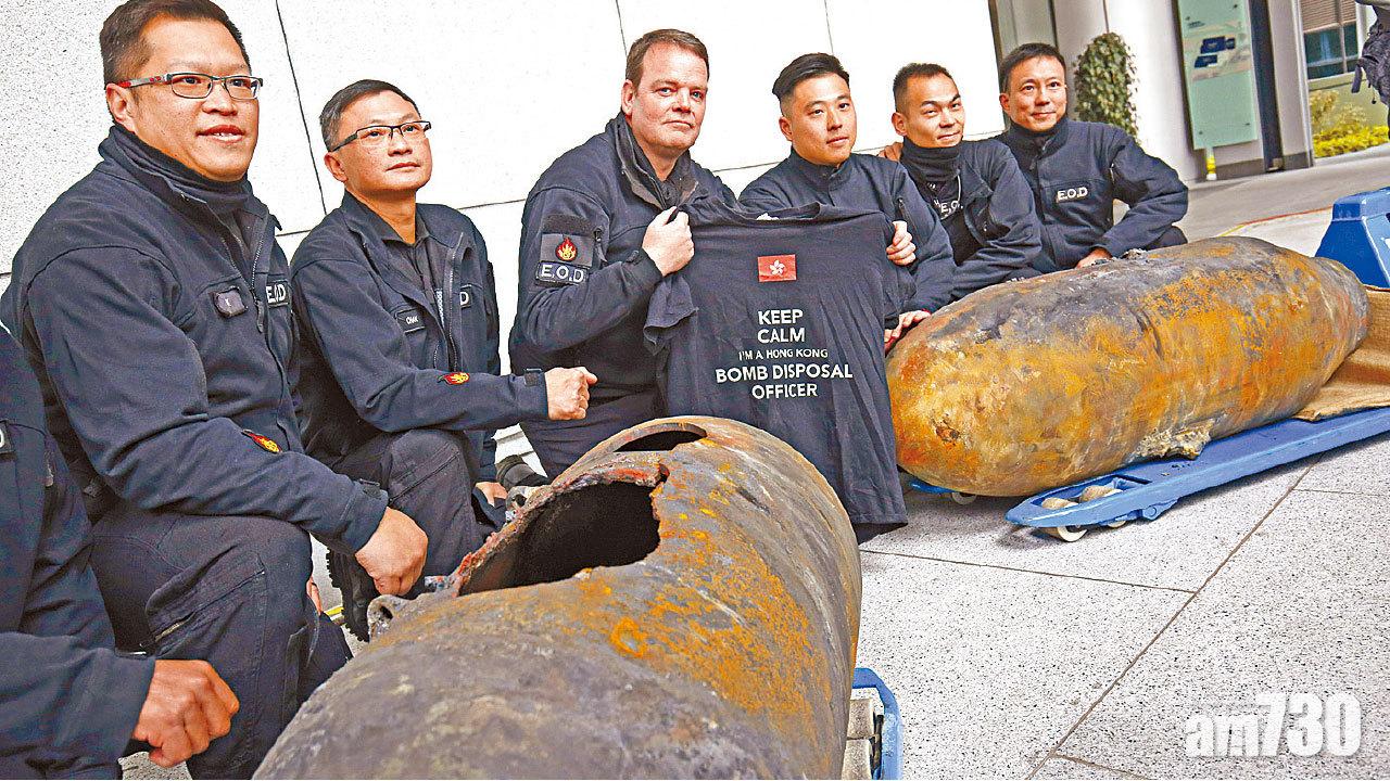 沙中綫地盤兩現千磅炸彈  拆彈英雄：世上最好工